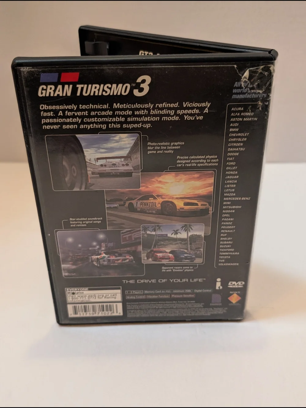 Sony PlayStation 2 _Gran Turismo 3 A-spec _ Tested _ With Manual